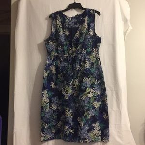 Eddie Bauer flower print dress